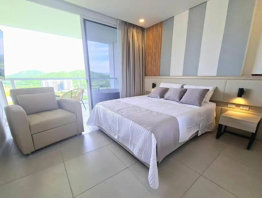 Porto Horizonte Suite Con Jacuzzi, Playa, Vista Al Mar, Reserva Natural, Montana Santa Marta  Apartment Santa Marta (Magdalena)